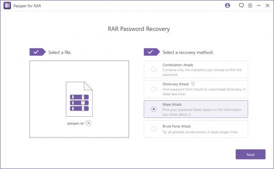 Passper for RAR 3.9.3.1 Multilingual