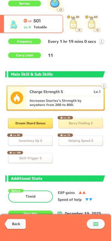 Screenshot 20251222 095052 Pokmon Sleep