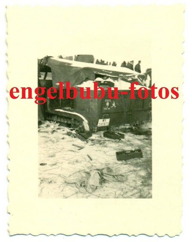 FOTO - Einsatz Rußland - Schwere Zugmaschine - SdKfz