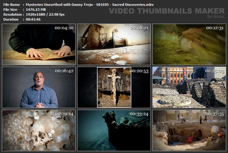 Mysteries Unearthed with Danny Trejo S01E05 Sacred Discoveries mkv