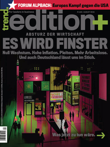 Cover: Trend Wirtschaftsmagazin Edition Plus August 2023