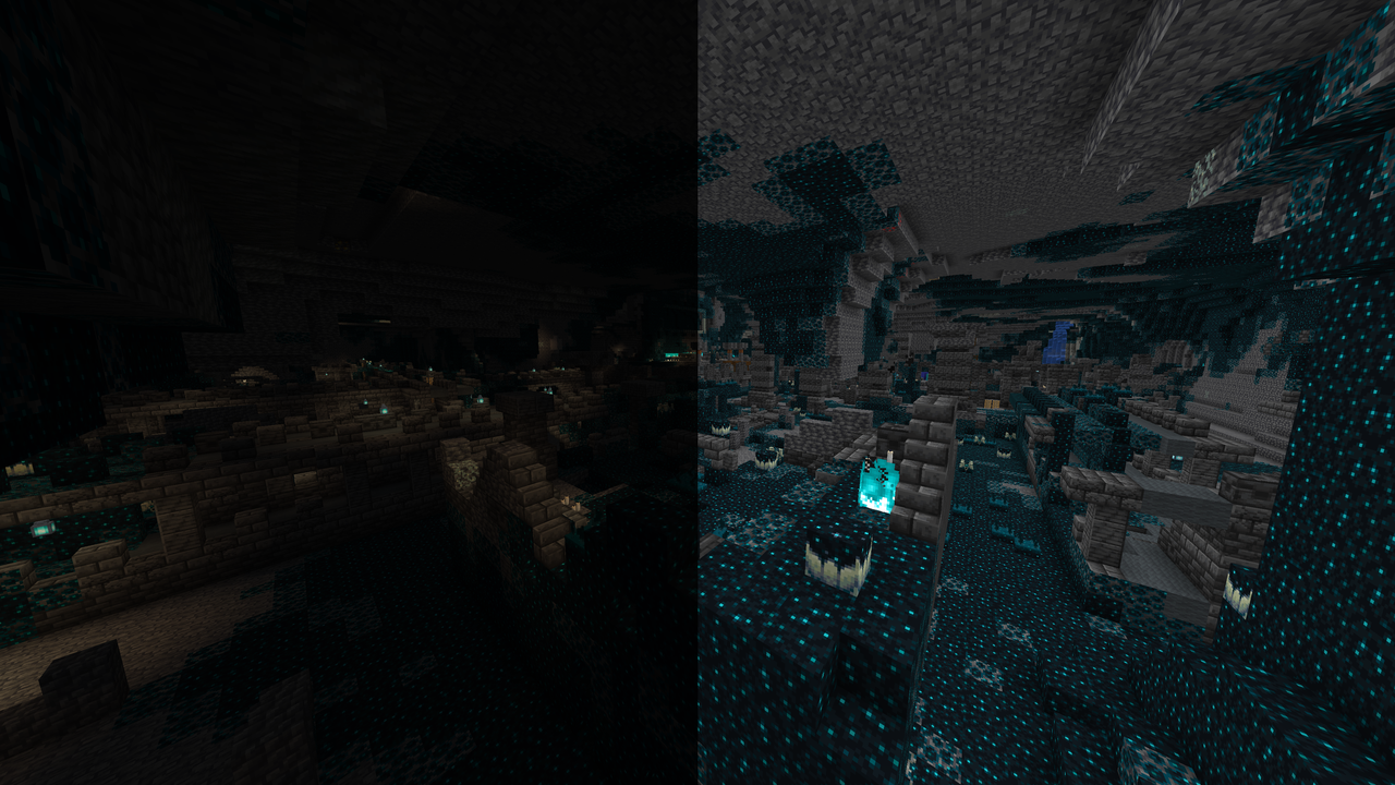 Difference between fullbright on/off