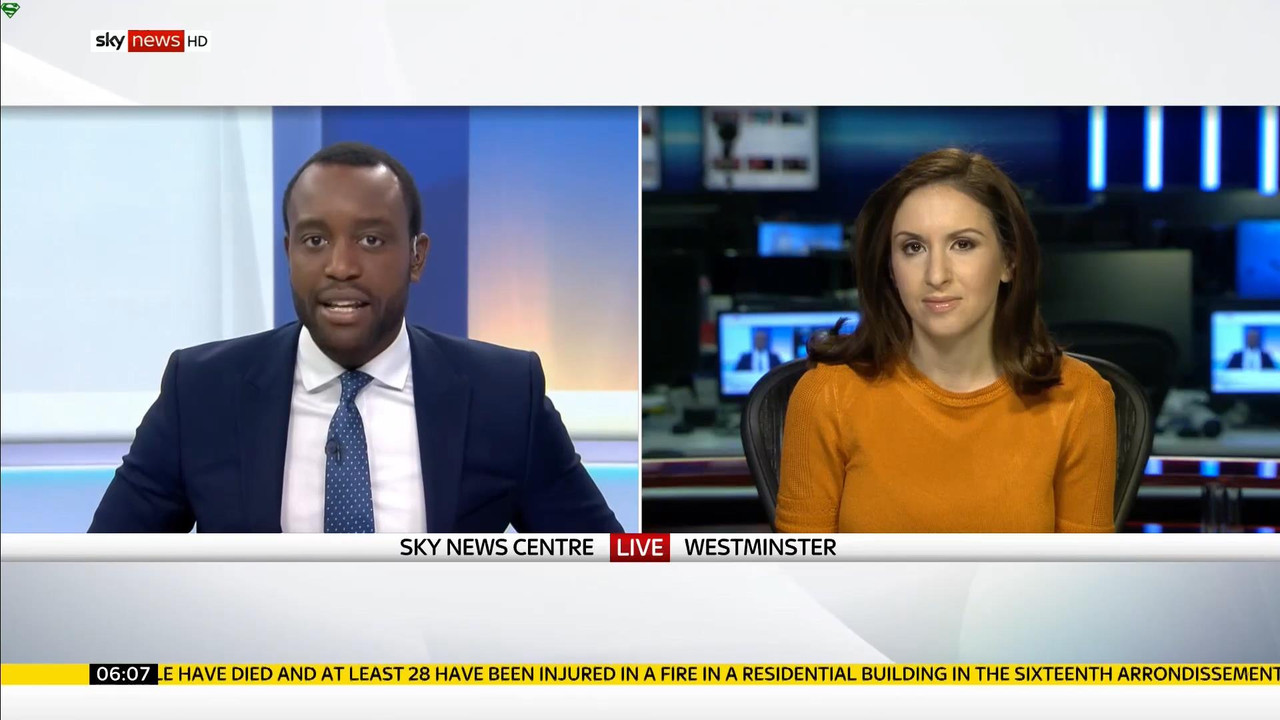 05 February - 06.00.00 - Sunrise. Sarah-Jane Mee with an engagin