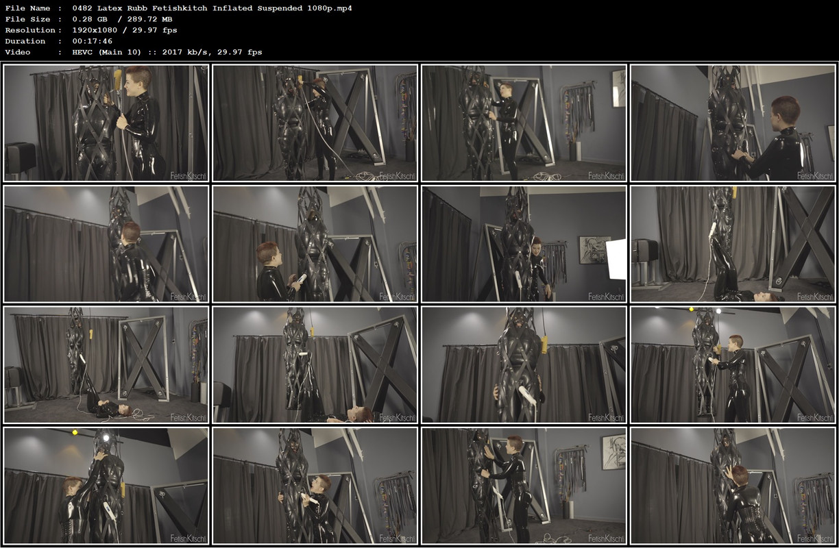 0482 Latex Rubb Fetishkitch Inflated Suspended 1080p.mp4