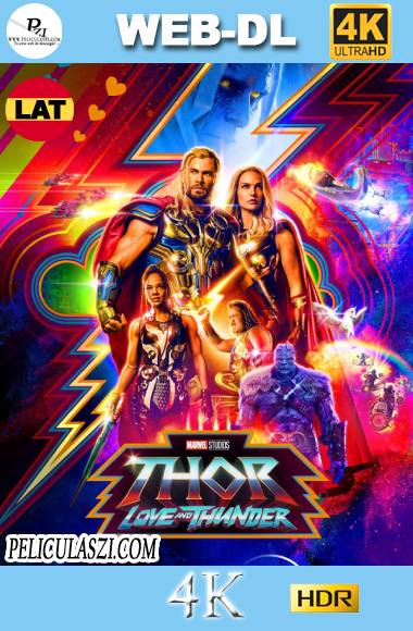 Thor Amor y Trueno (2022) IMAX Ultra HD WEB-DL 4K HDR Dual-Latino