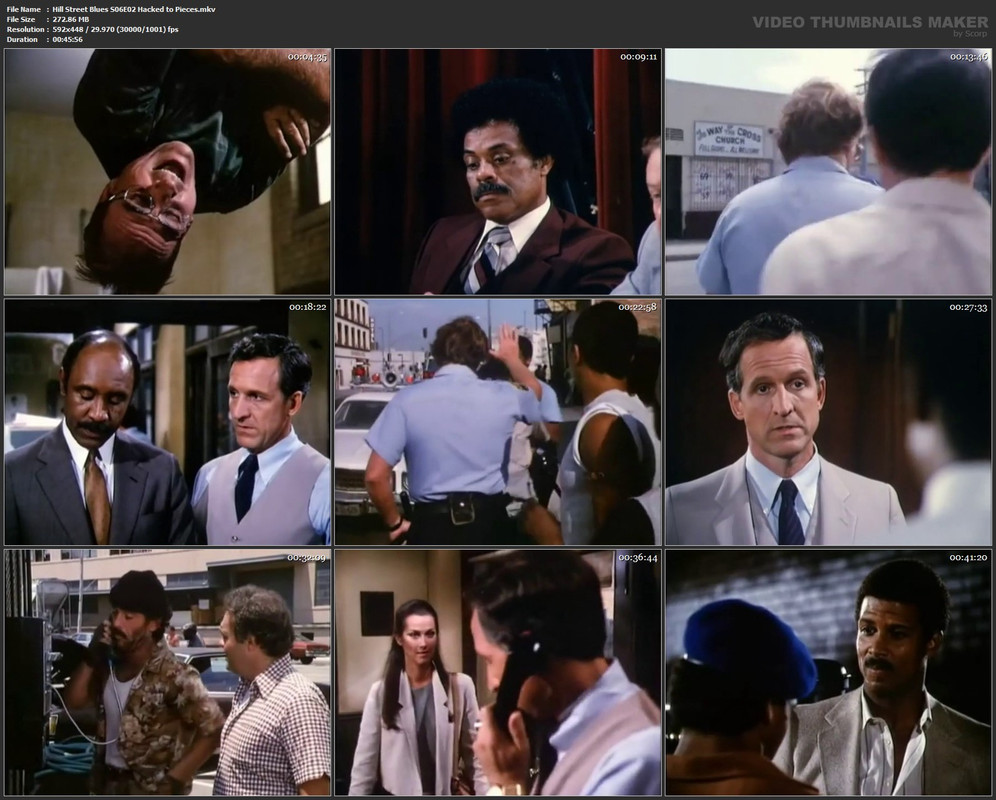 Hill Street Blues S06E02 Hacked to Pieces.mkv