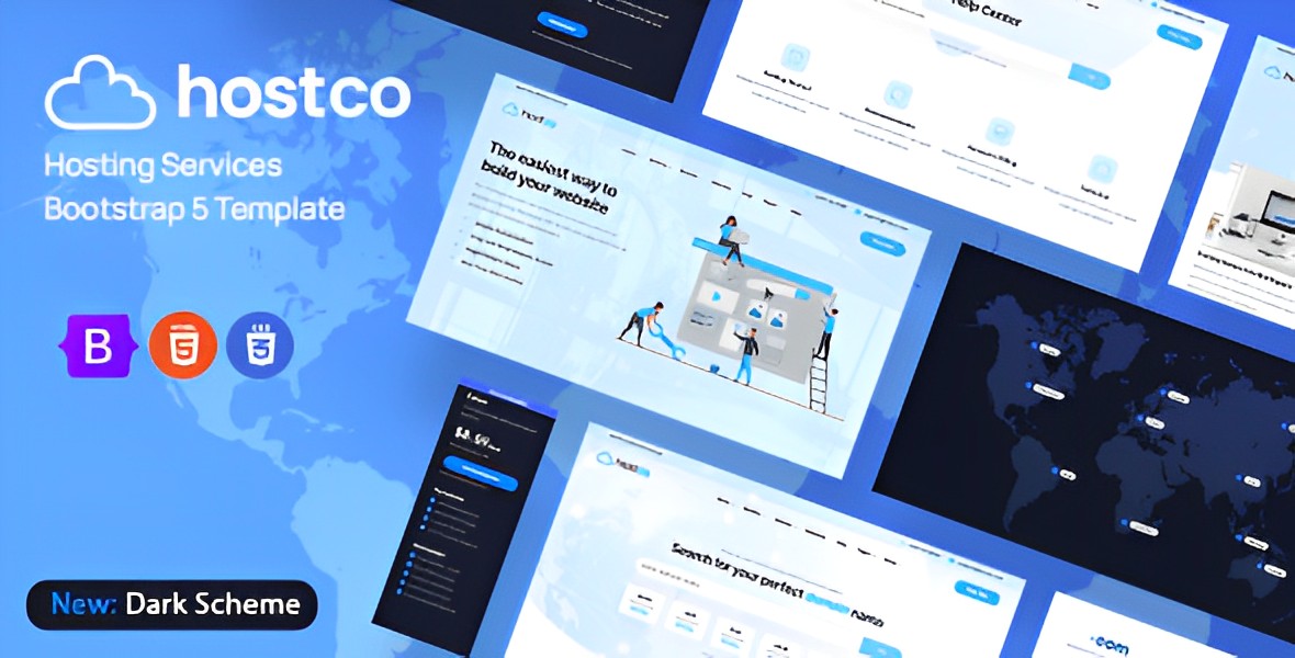 Hostco – Web Hosting HTML Template