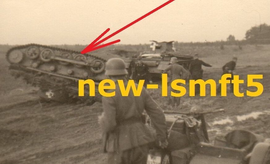 photo Pz.Rgt.5 PANZER tank Polen Unfall crash Üb
