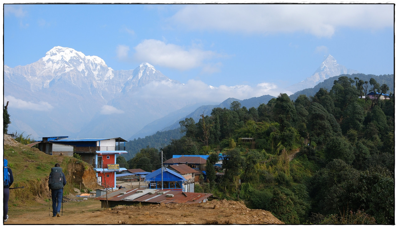 MH día 2: Pothana (2000 m) a Forest Camp (2448 m) - Trekking en Nepal: Annapurna Circuit y Mardi Himal (3)