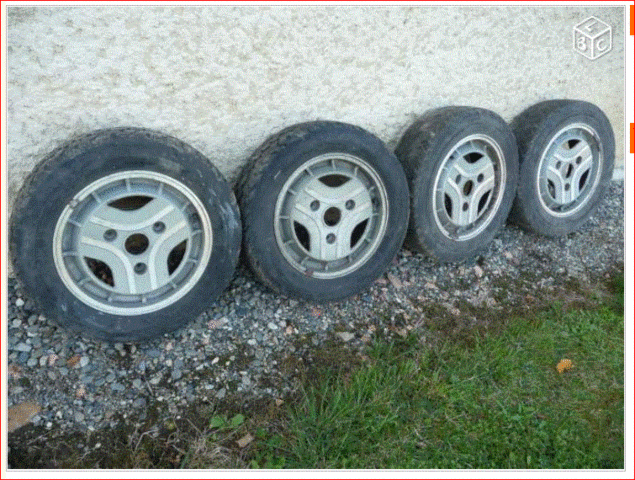 jantes TRX Michelin lbc 60€ jan16