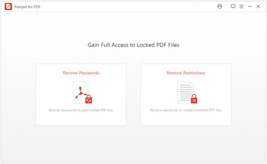 Passper for PDF 3.2.0.2 Multilingual Passper for PDF 3.2.0.2 Multilingual