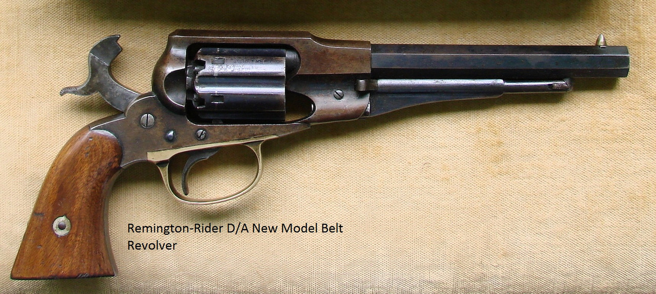 Remington-Rider DA  New Model Belt Revolver