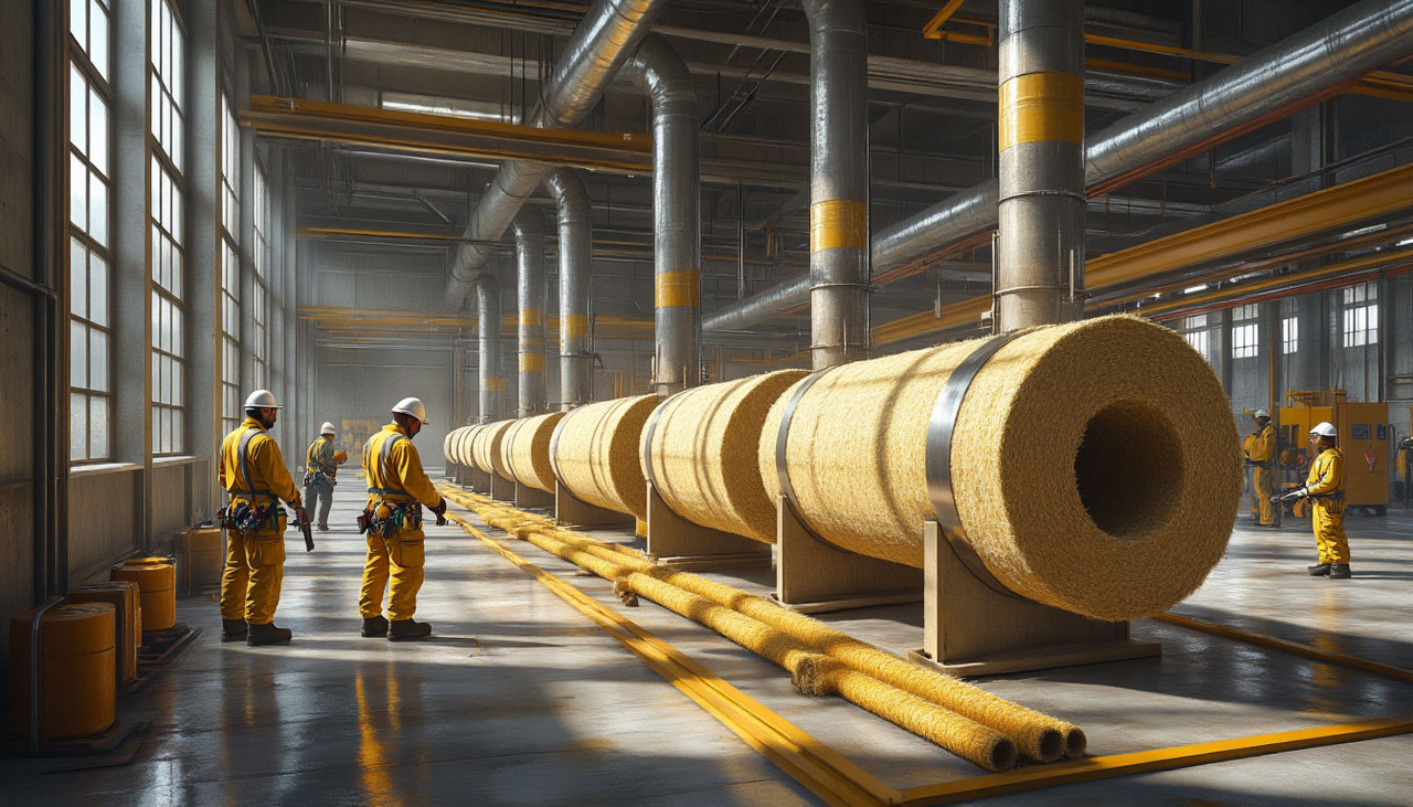 Технологии монтажа и особенности установки базальтовых цилиндров