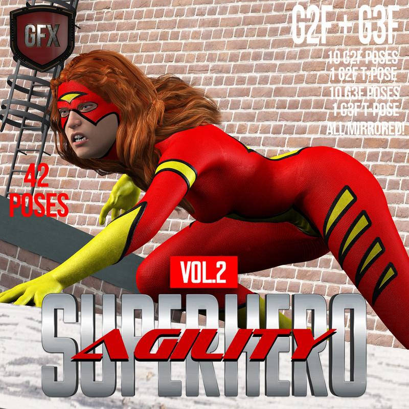 SuperHero Agility for G2F & G3F Volume 2