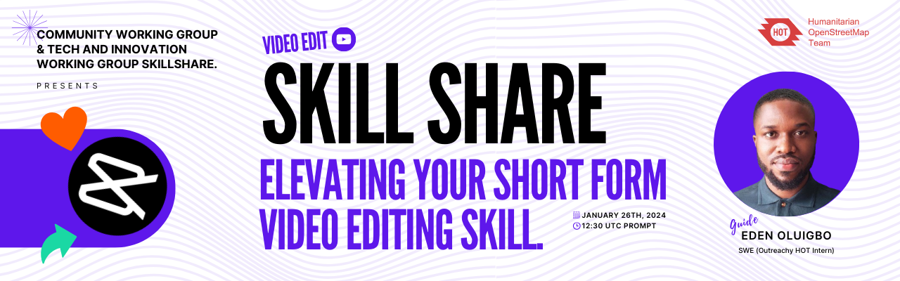 Skillshare by Community WG and Tech & Innovationn WG