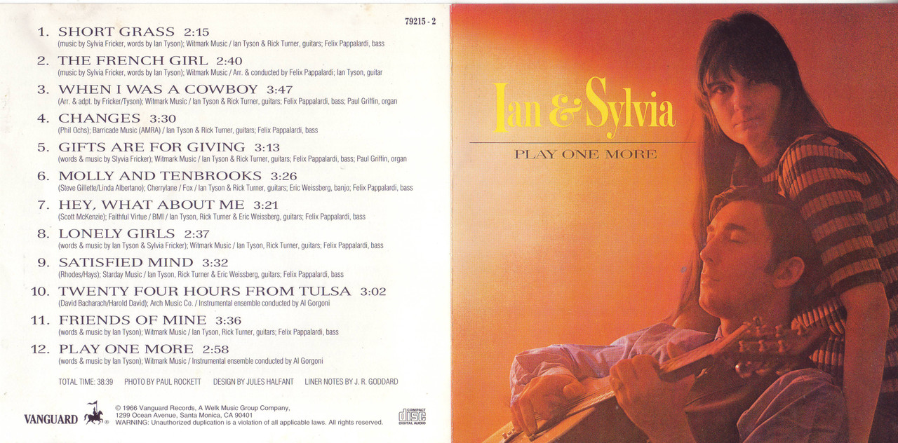 Ian and Sylvia Play One More 1966 folk EAC FLAC