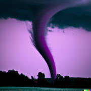 DALL-E-photo-of-a-purple-tornado