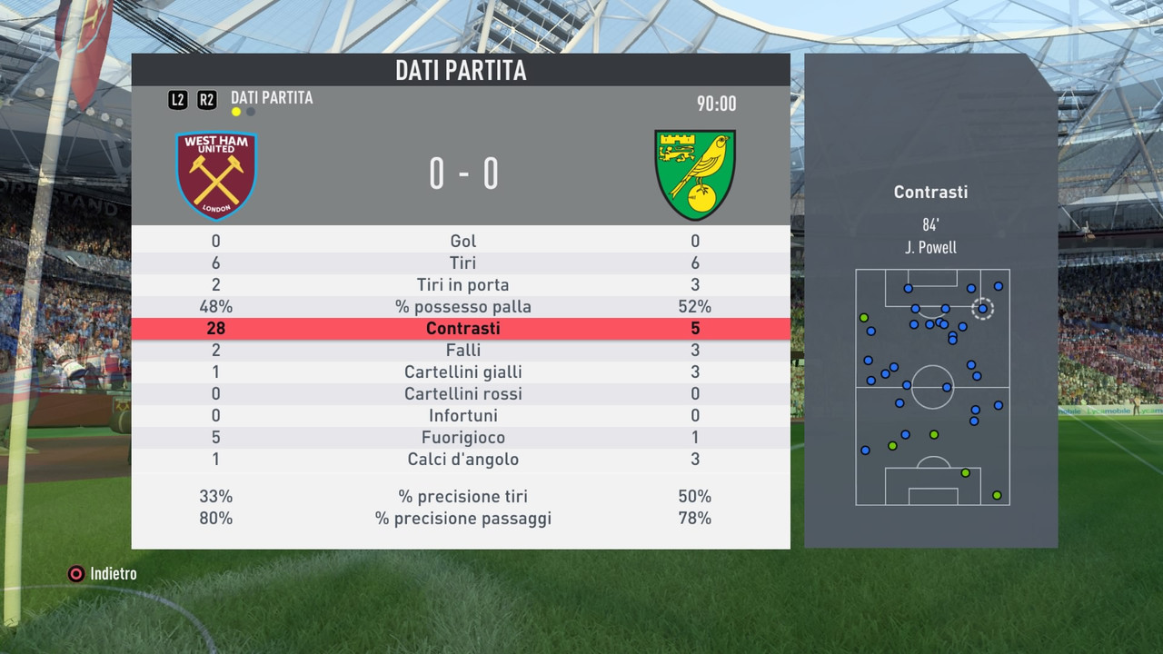 FIFA 20 Torneo (nei menu)