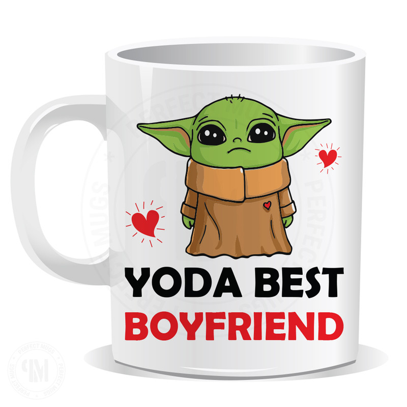 Cute Baby Yoda Alien Mug For Him Or Her Husband Wife Boyfriend Girl friend