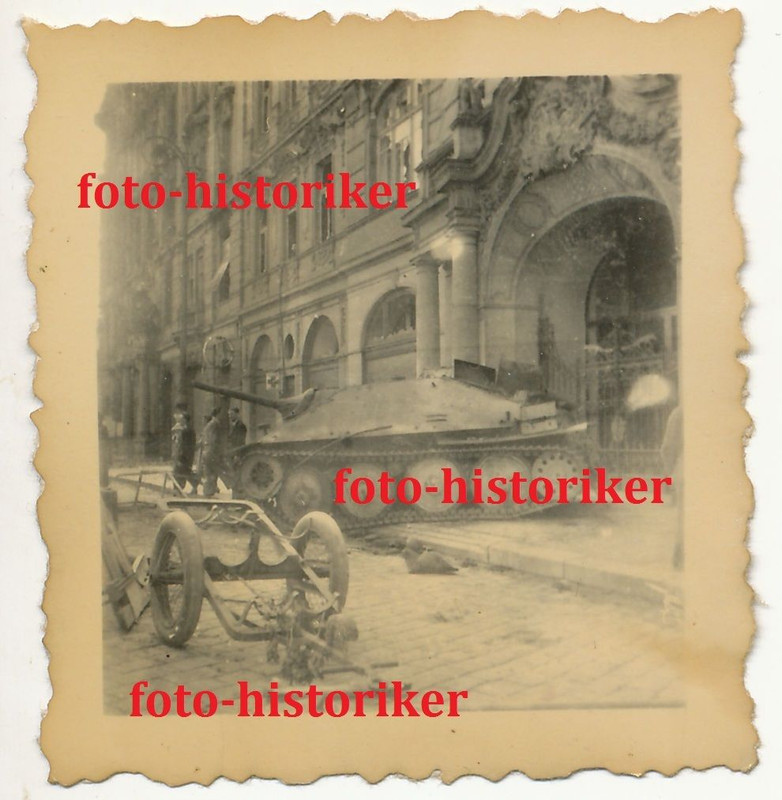 Panzer Jagdpanzer 38 (T) HETZER Einsatz Stadt Sc