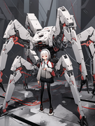 __Science_fiction_quadrupedal_robot_mysteriously_swirling_backg_c01de5bd-556d-4026-851f-e41c33e32405