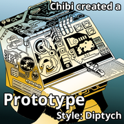 [Rainbowfic] Prototype: Diptych