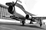 Three-engined F-106B-6