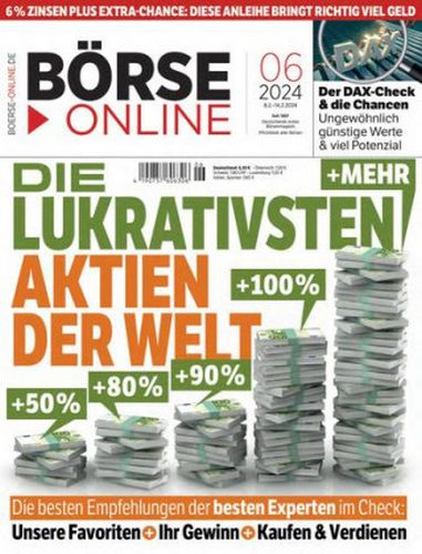 Cover: Boerse Online Finanzmagazin No 06 vom 08  Februar 2024