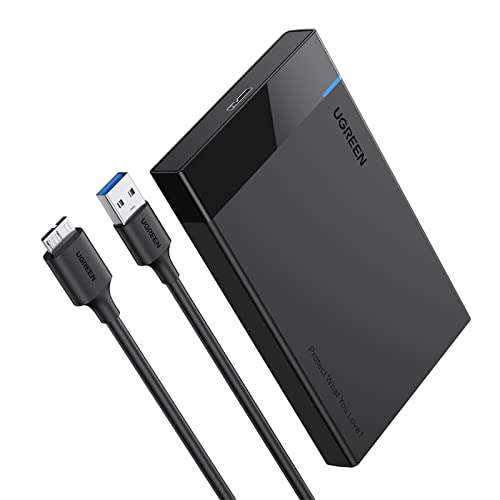 Amazon: UGREEN Carcasa de Disco Duro 2.5''