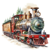 Christmas-Retro-Train-5