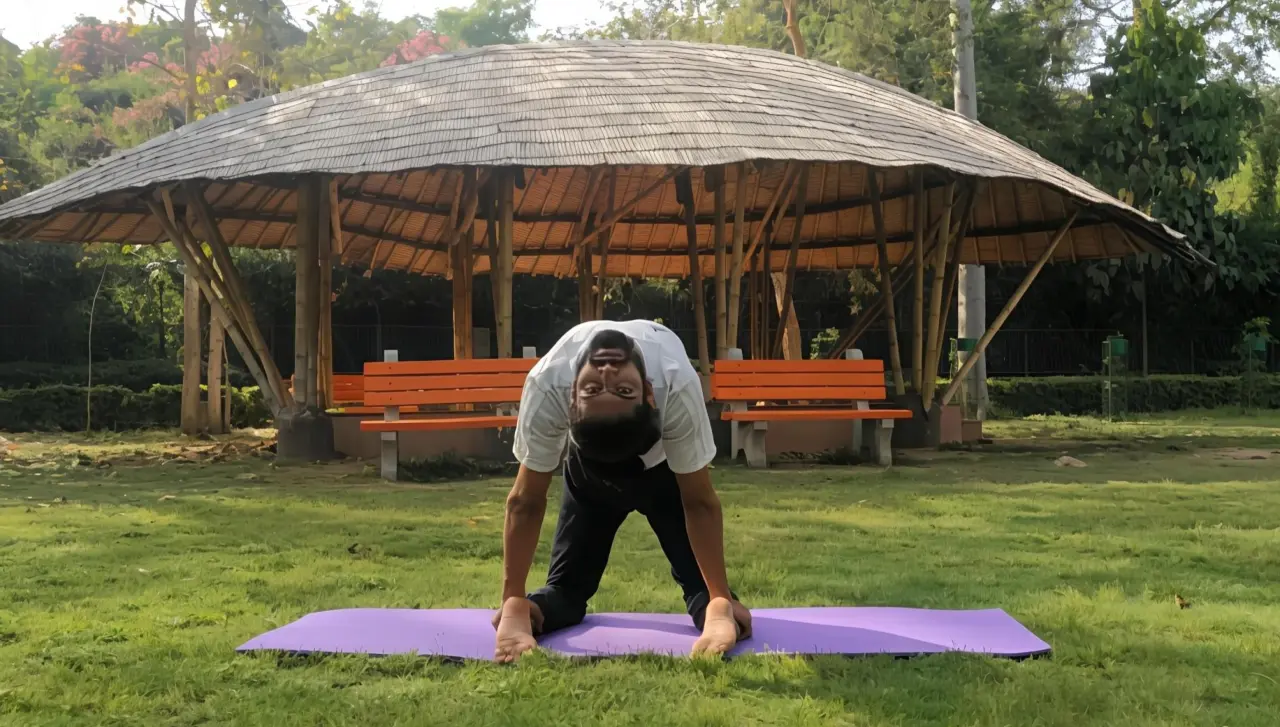 Krishna Gopal Mishra yoga instructor