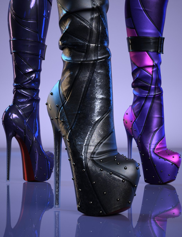 HM Zarinah Boots Add-On Textures HM Zarinah Boots Add-On Textures