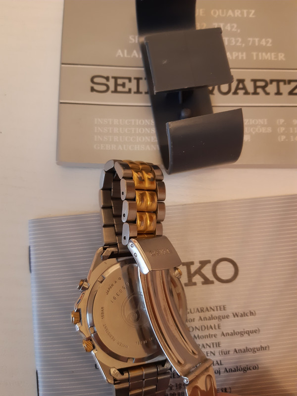 Seiko alarm best sale chronograph instructions