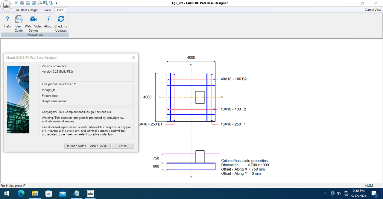Working with CADS RC Pad Base Designer 3.28 full activated