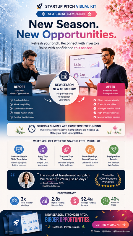 Startup Pitch Visual Kit Seasonal Campaign Generator