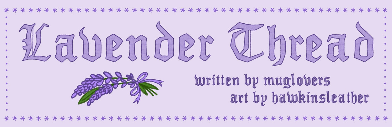 lavender thread banner