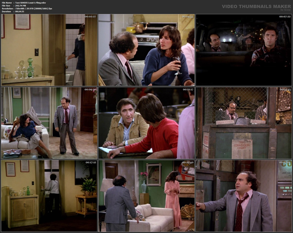 Taxi S04E05 Louie's Fling.mkv