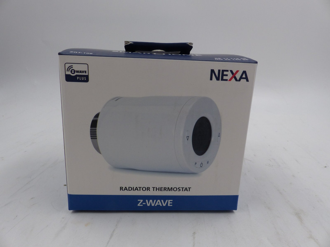 NEXA Z-WAVE RADIATOR THERMOSTAT ZRT-106 WIRELESS NEXA Z-WAVE RADIATOR THERMOSTAT ZRT-106 WIRELESS