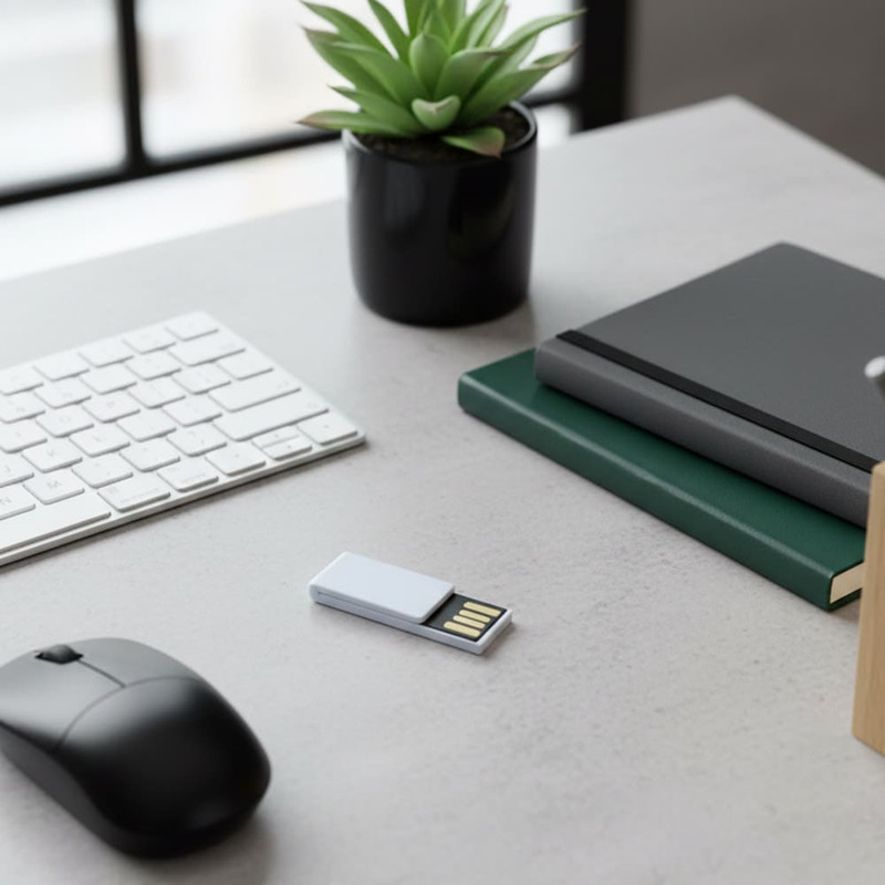 百變扣客製化隨身碟 ︱ S2-F 白色款