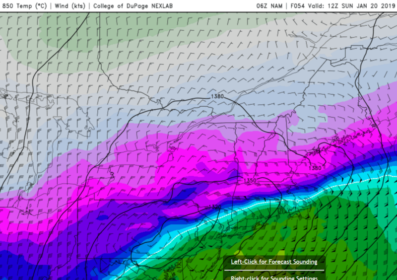 January 19th-20th: 1st Call Snow Map - Page 4 Nam-850-3