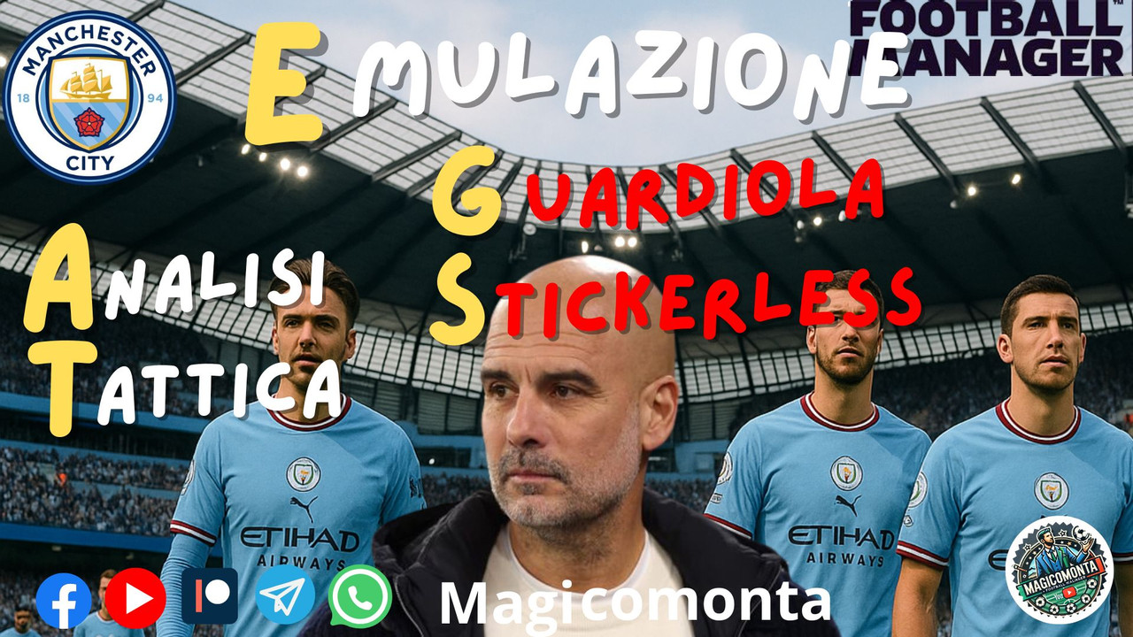 Football Manager 2024 Tactics - Strikessless Guardiola's Man City 2024/25