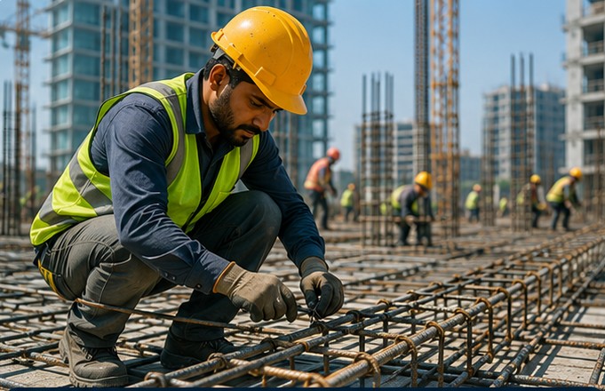 High-Rise Steel Structure – Riyadh