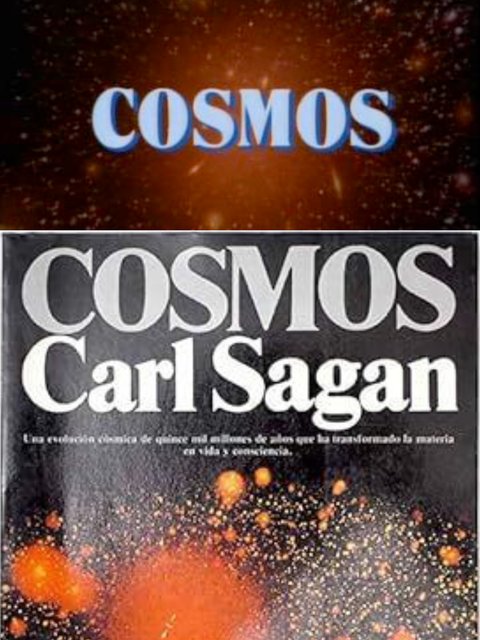 COSMOS Carl Sagan ISBN-9780394502946 y ISBN-9788408053040