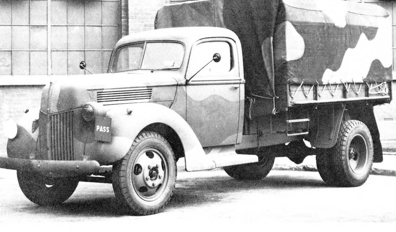 British 1940 Ford E015T - factory pic