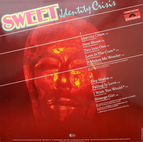 Sweet - Identity Crisis (1982) [Vinyl Rip 24/192] Lossless+MP3