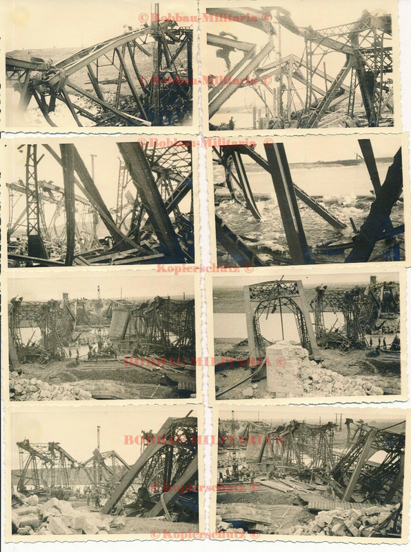 Ukraine Wassilkowka Woltschja Samara Eisenbahn Brücke combat Eis.Pio.Regt.1t