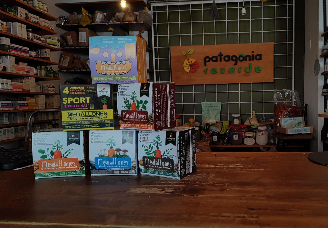MEDALLONES PATAGONIA REVERDE TODOS X 4UN