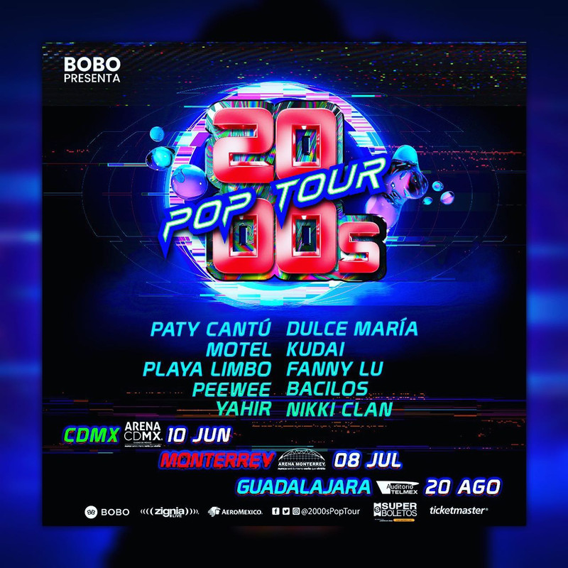 Kalimba sorprende al unirse al elenco del 2000's Pop Tour