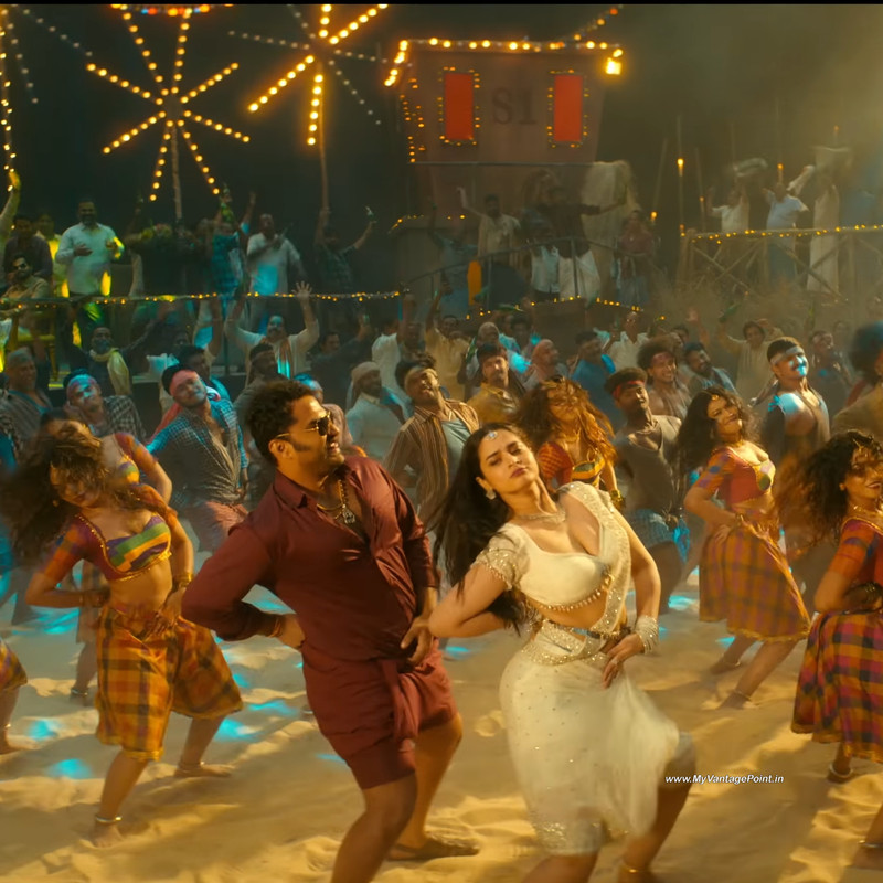 69 Ayesha Khan Hot Item Song MOTHA in Gangs of Godavari (2024)