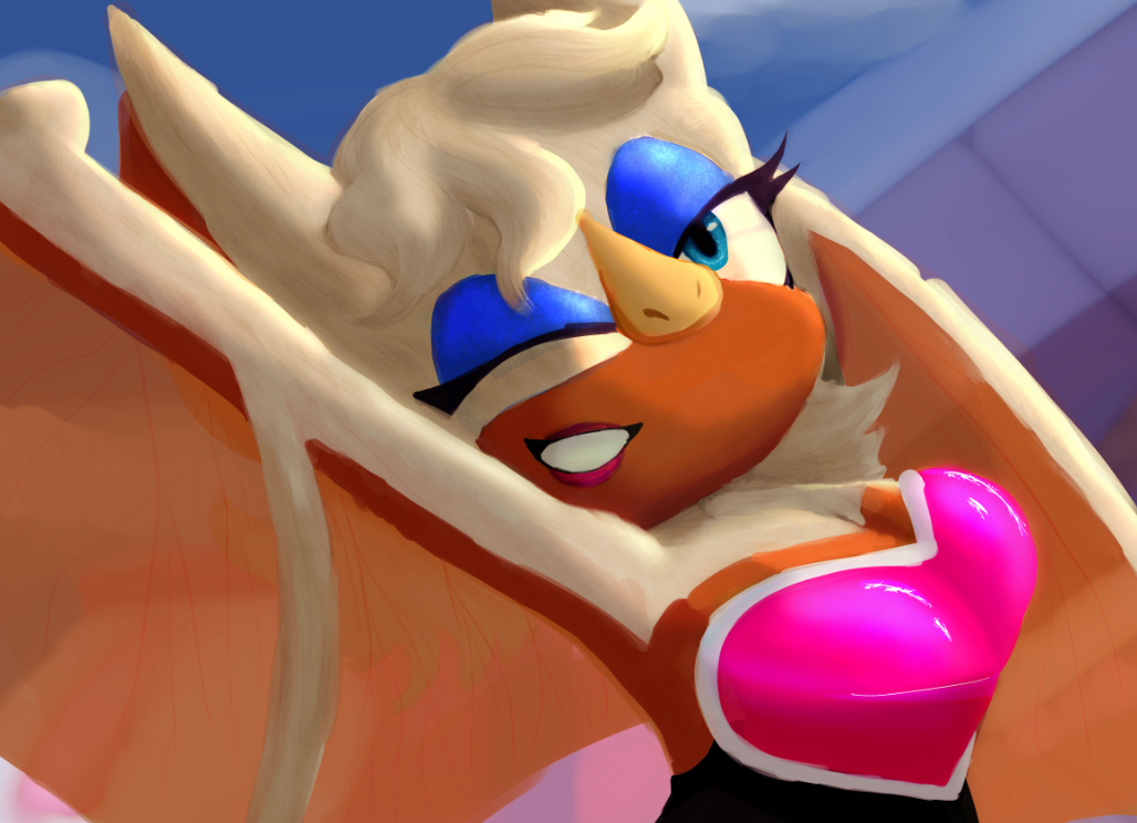 Rouge Crossworlds Redraw